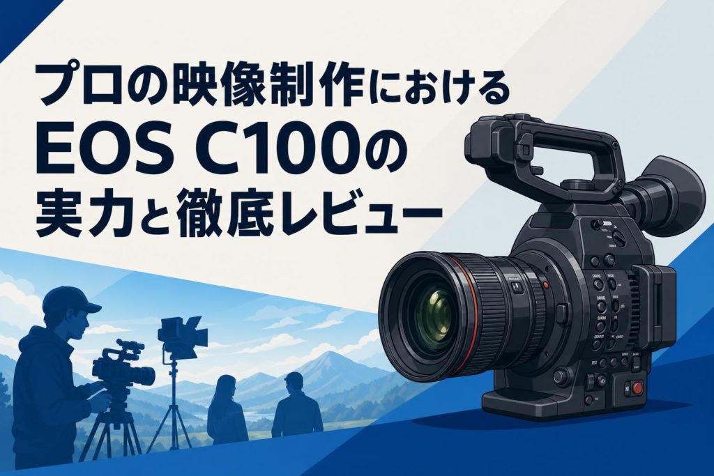 プロの映像制作におけるEOS C100の実力と徹底レビュー | PANDA TIMES