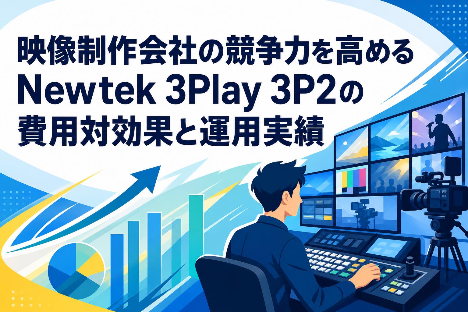 映像制作会社の競争力を高めるNewtek 3Play 3P2の費用対効果と運用実績 | PANDA TIMES（パンダタイムス）