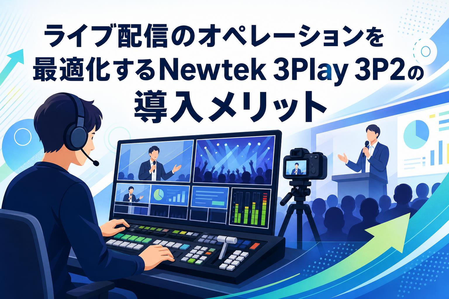ライブ配信のオペレーションを最適化するNewtek 3Play 3P2の導入メリット | PANDA TIMES（パンダタイムス）
