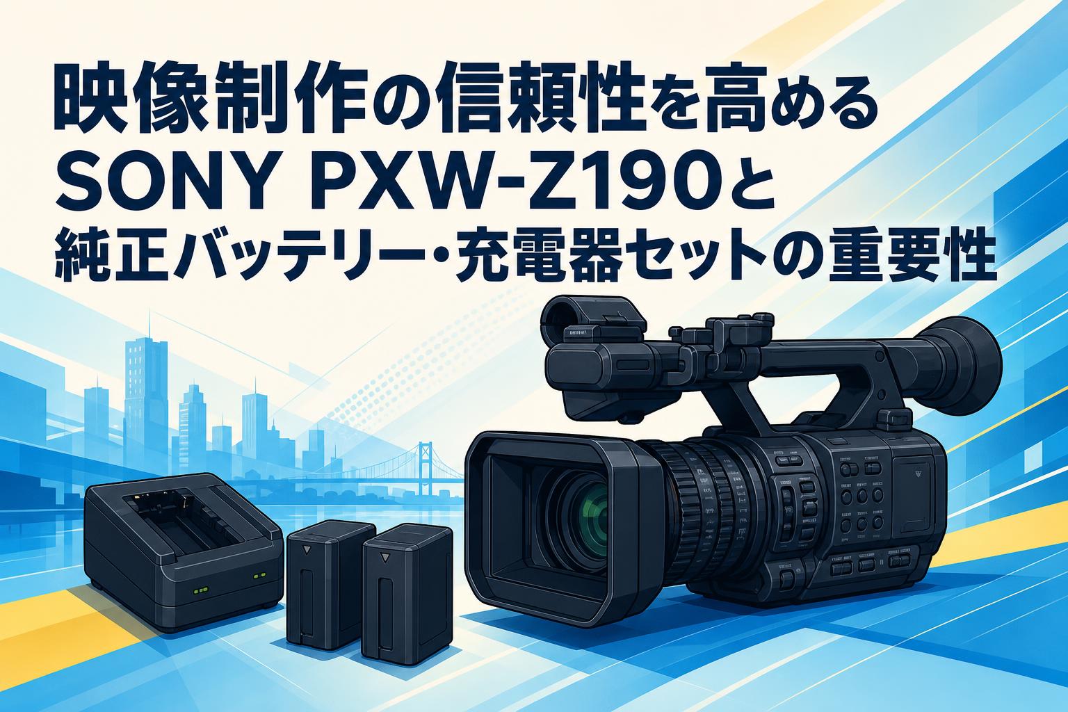 SONY PXW-Z190 kyowacamera – PXW-Z190 SONY 業務用カムコーダー【充電器+バッテリー2個付き】 ビデオカメラ