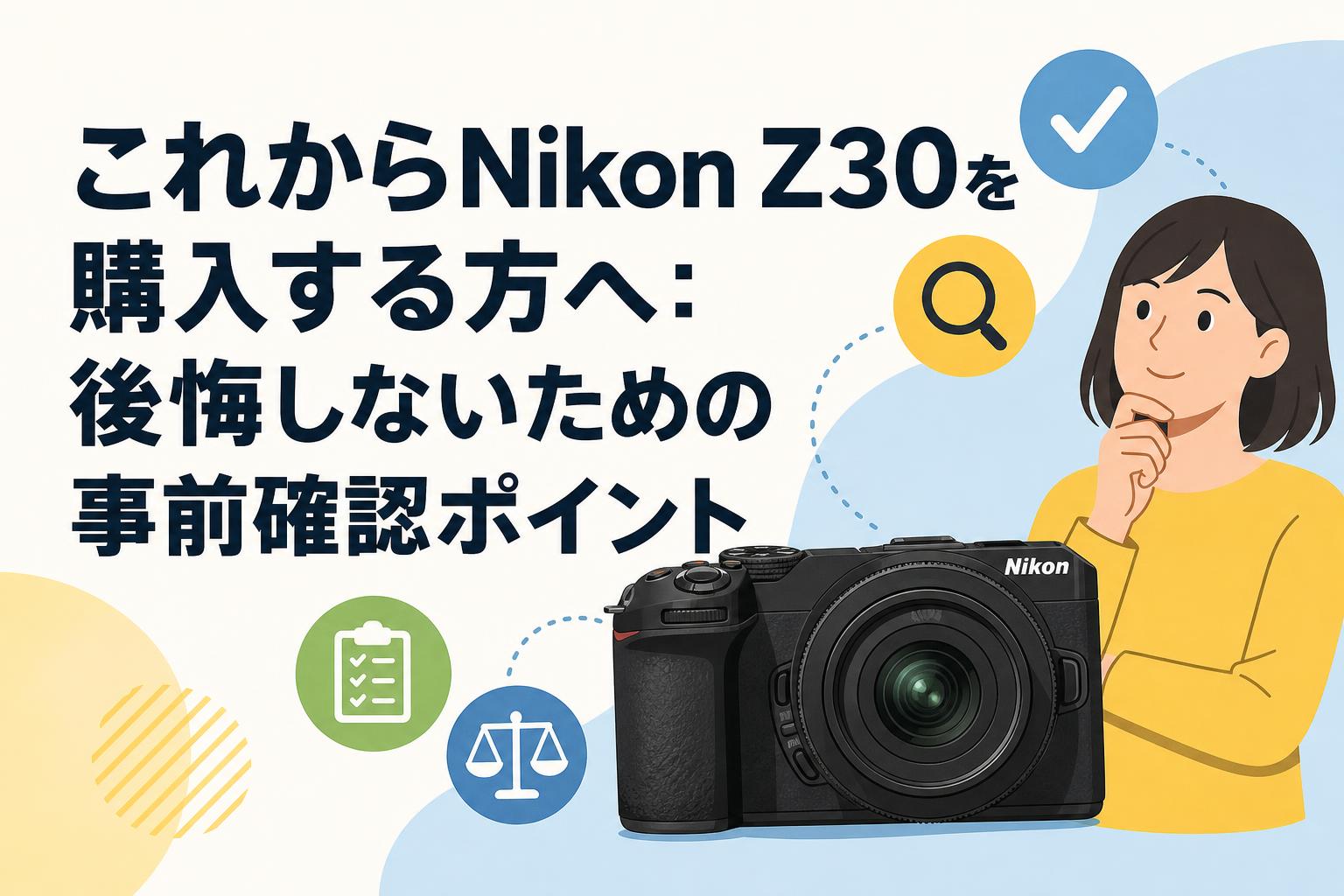 Nikon Z30 ボディ　ショット数507回　かなり綺麗です ニコン（Nikon） （7点セット)Nikon ミラーレスカメラ Z30 ダブル