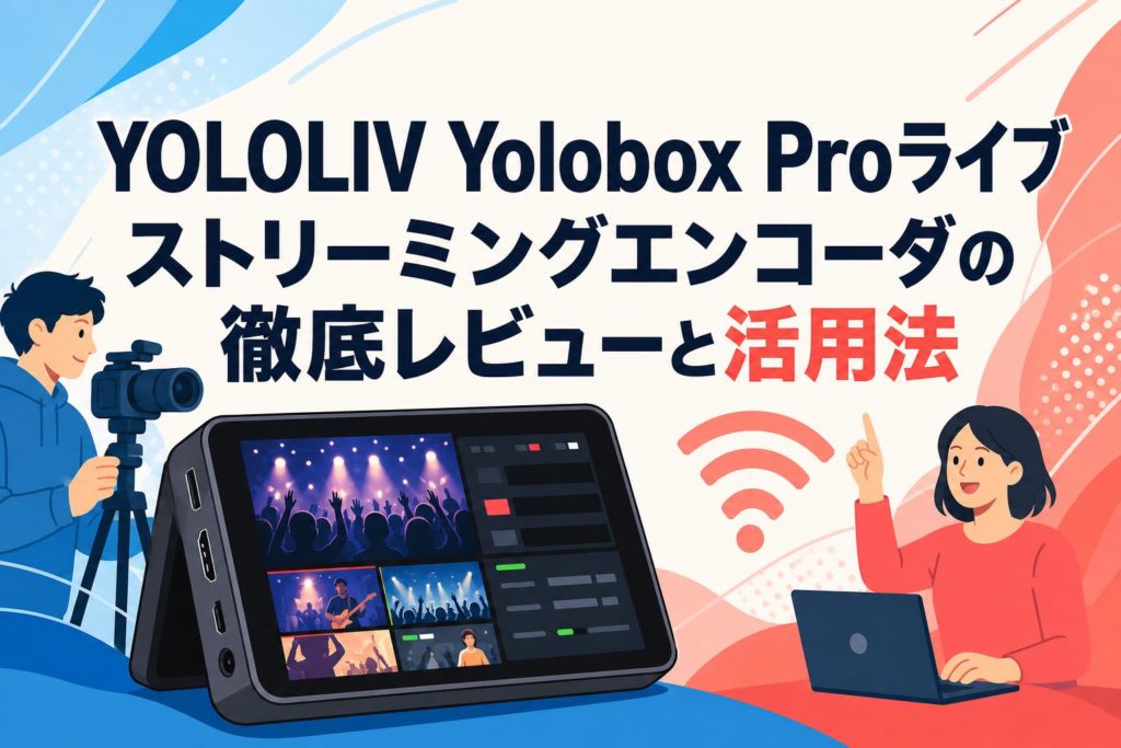 YoloBox Proライブストリーミングデバイス YOLOLIV Yolobox Proライブストリーミングエンコーダの徹底レビューと