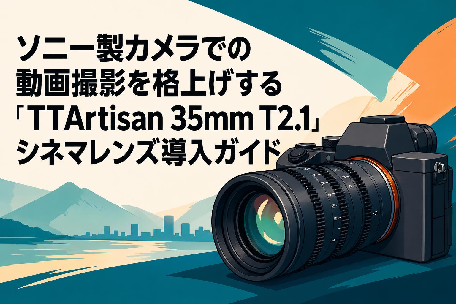 ソニー製カメラでの動画撮影を格上げする「TTArtisan 35mm T2.1