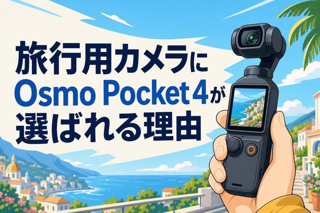 旅行用カメラにOsmo Pocket 4が選ばれる理由 | PANDA TIMES（パンダ