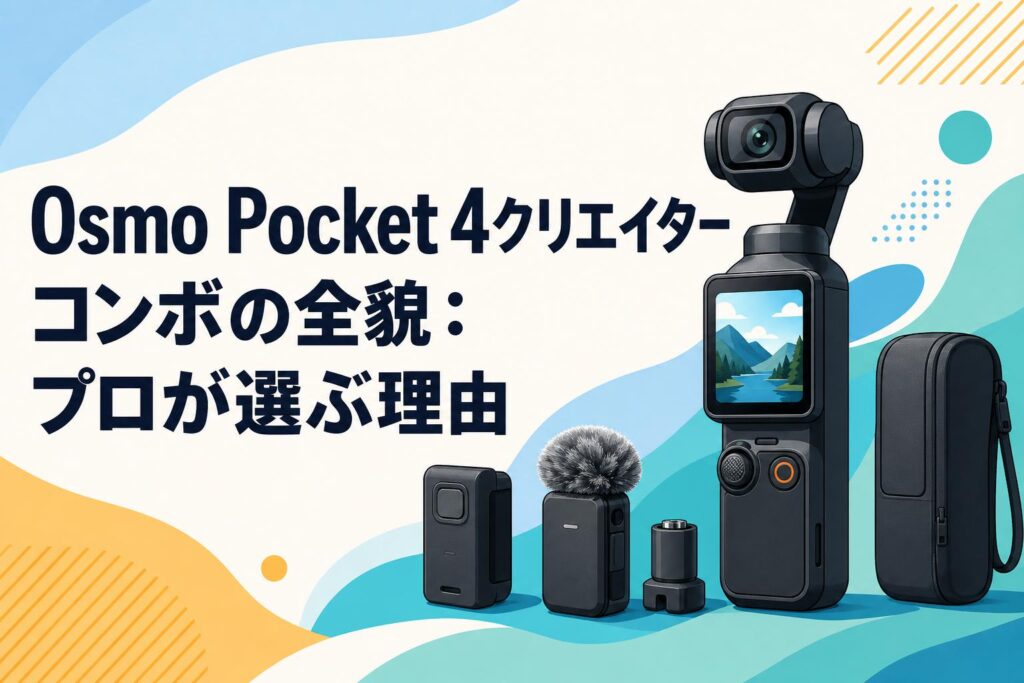 Osmo Pocket 4クリエイターコンボの全貌：プロが選ぶ理由 | PANDA