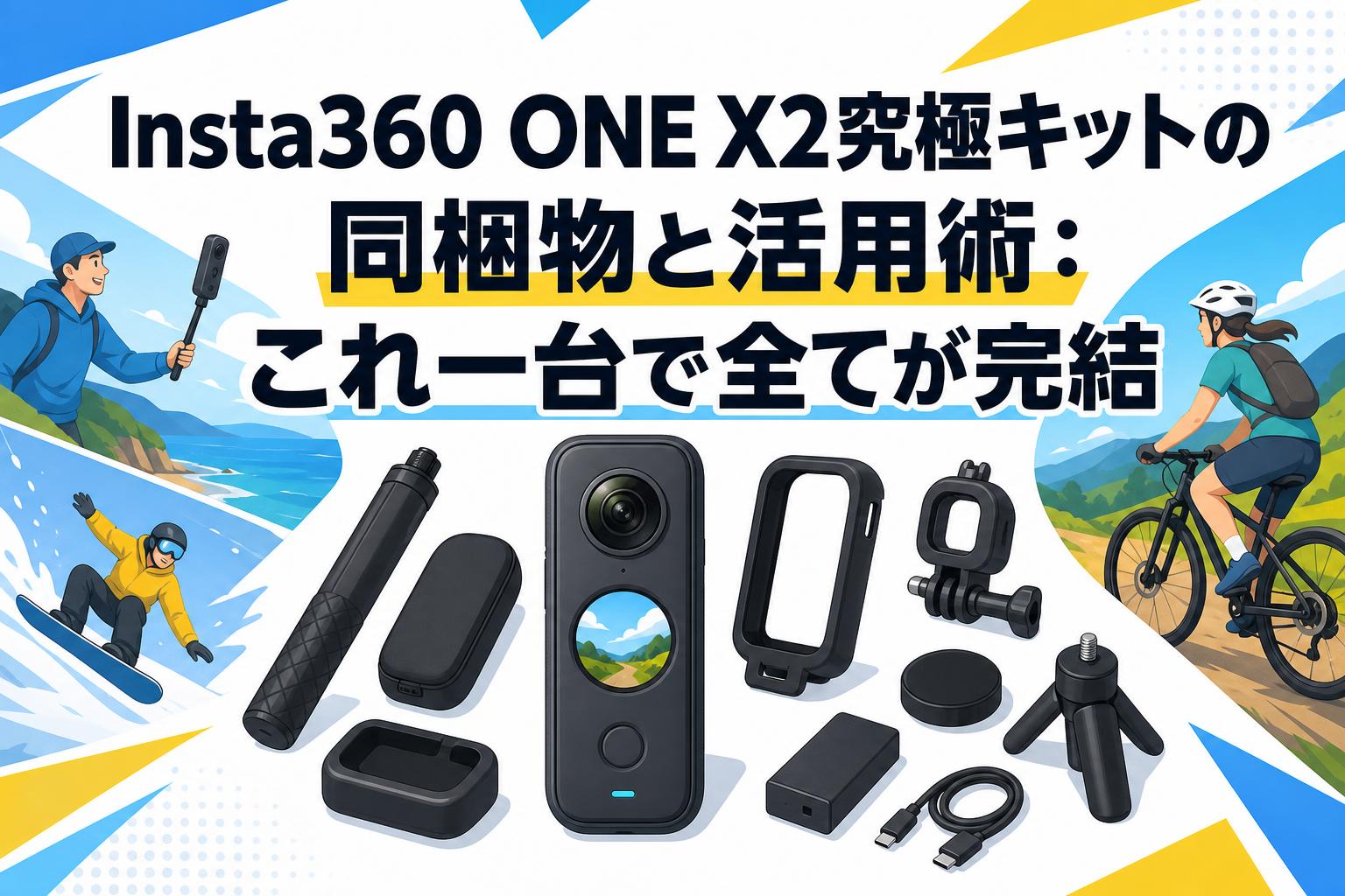 Insta360 マ*ロ様 ONE 1インチ360度版万能キットの詳細。初心者にもおすすめ RS ONE Insta360 万能キット kit ultimate X2 その他