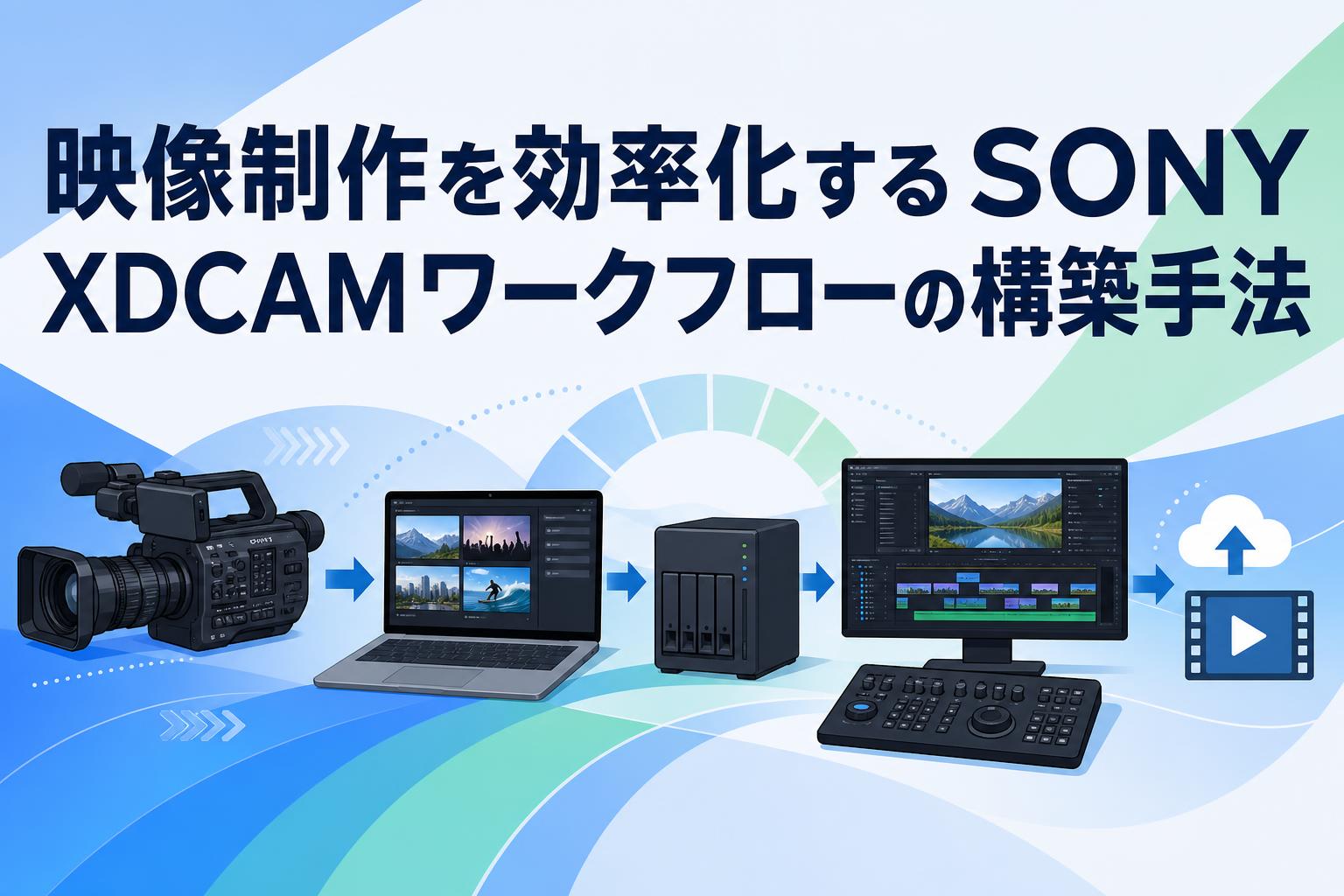 映像制作を効率化するSONY XDCAMワークフローの構築手法 | PANDA TIMES