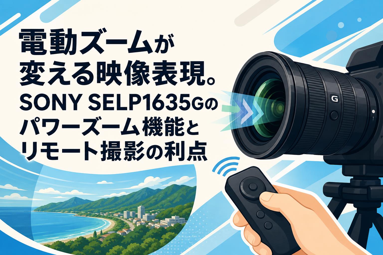【美品・保証残有】SONY SELP1635G 電動ズーム Gレンズ Eマウント カメラレンズ FE PZ 16-35mm F4 G SELP1635G [ソニーE /ズームレンズ