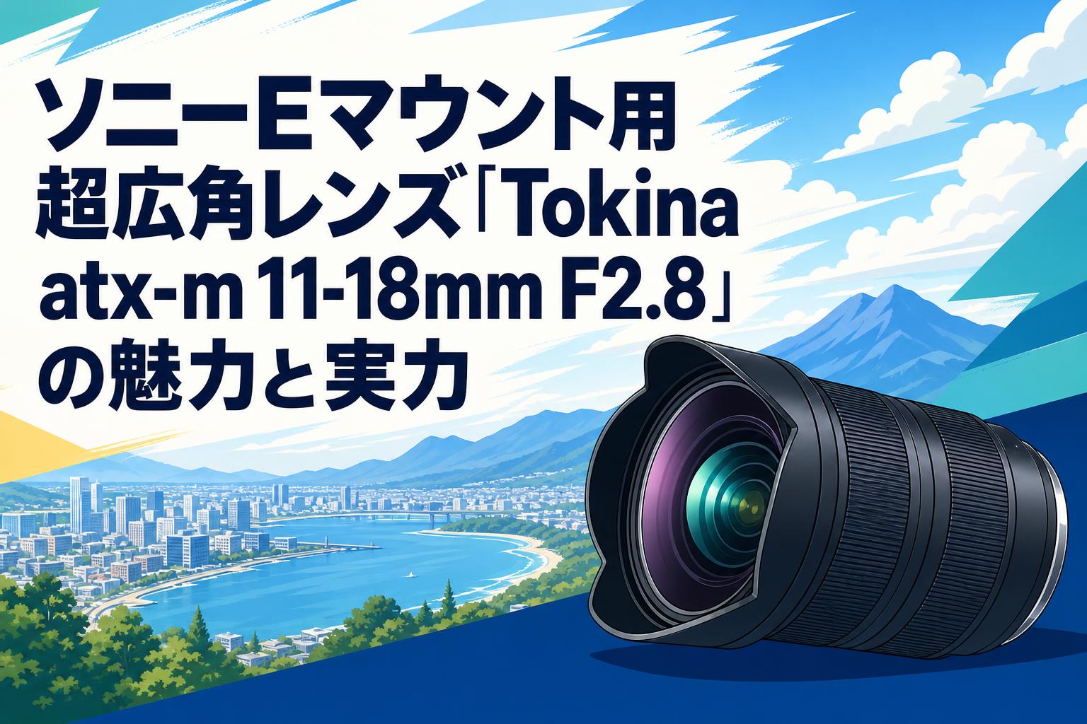 【最終価格】Tokina atx-m 11-18mm F2.8 ソニーEマウント Amazon.com : TOKINA ATX-m 11-18mm F/2.8 Lens for Sony E Mirrorless