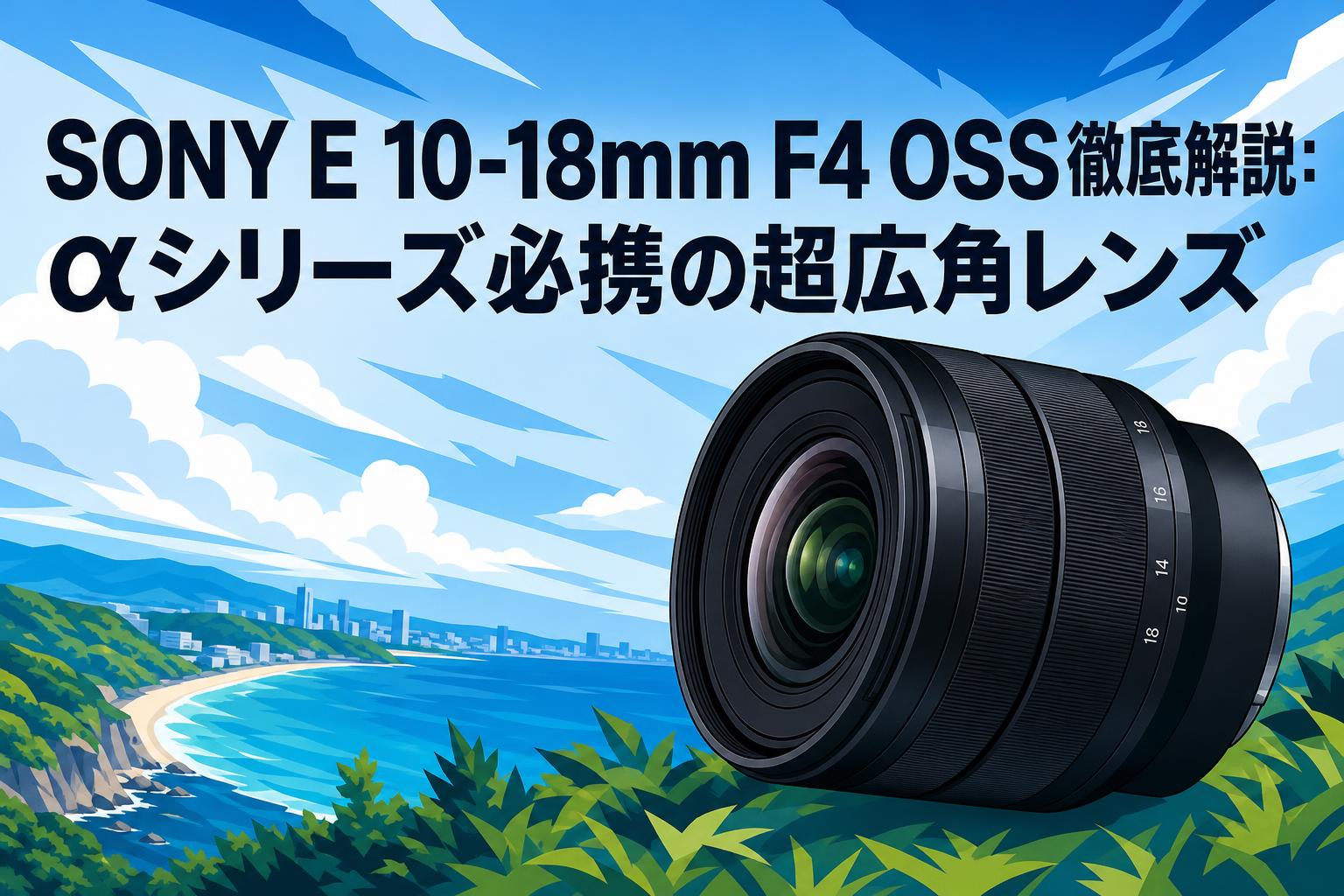 SONY E 10-18mm F4 OSS徹底解説：αシリーズ必携の超広角レンズ | PANDA
