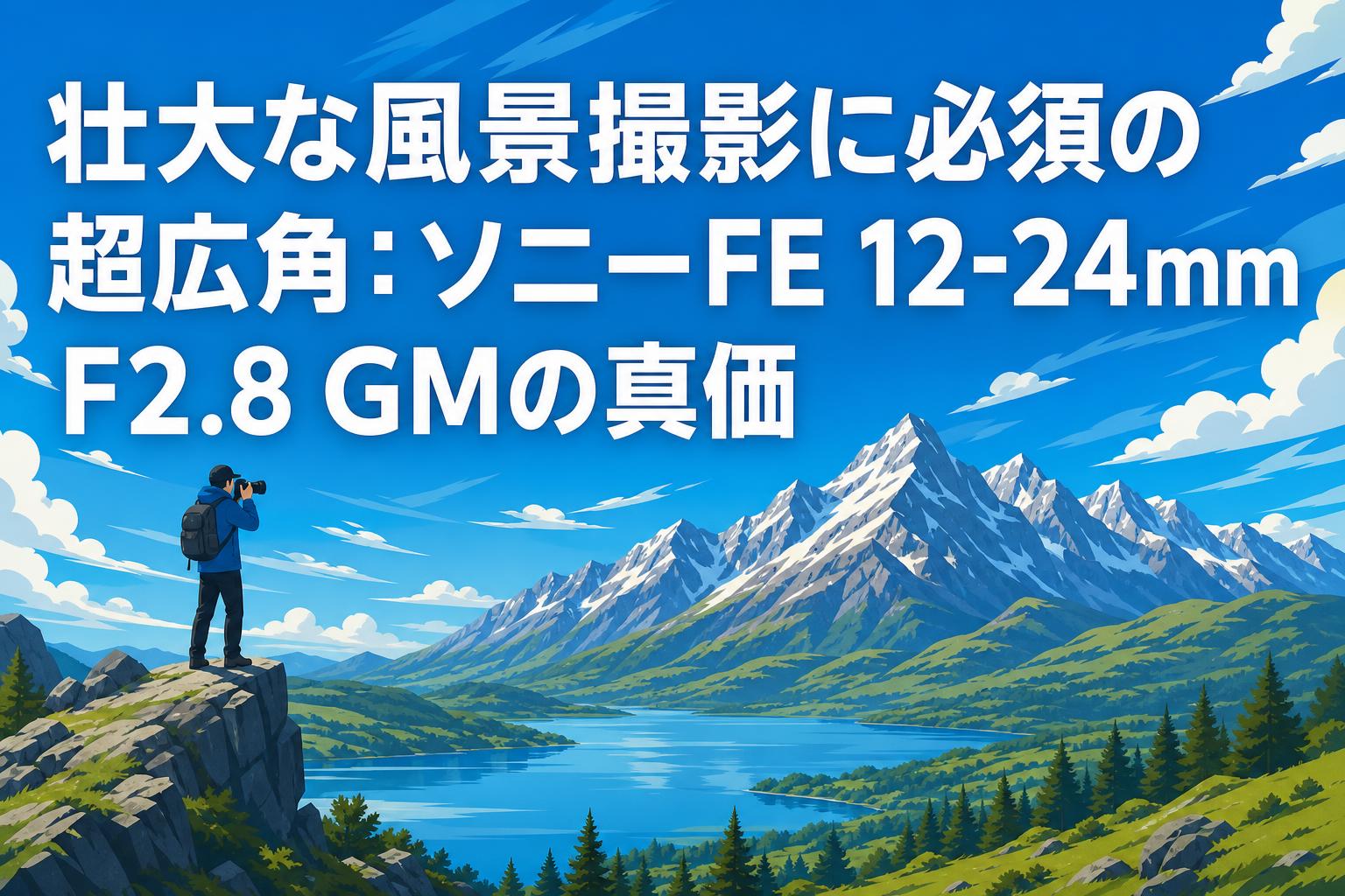 壮大な風景撮影に必須の超広角：ソニーFE 12-24mm F2.8 GMの真価 