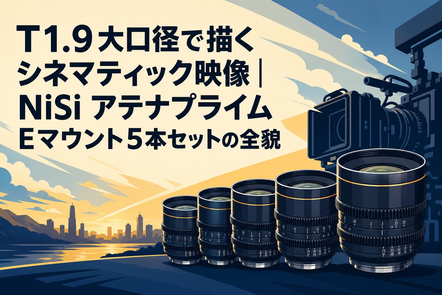 T1.9大口径で描くシネマティック映像｜NiSi アテナプライム Eマウント5