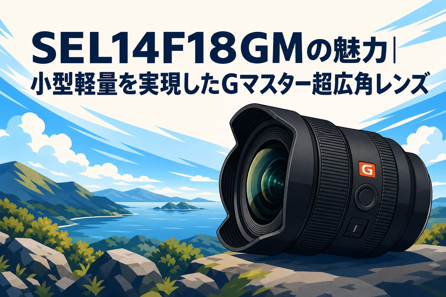 SEL14F18GMの魅力|小型軽量を実現したGマスター超広角レンズ | PANDA