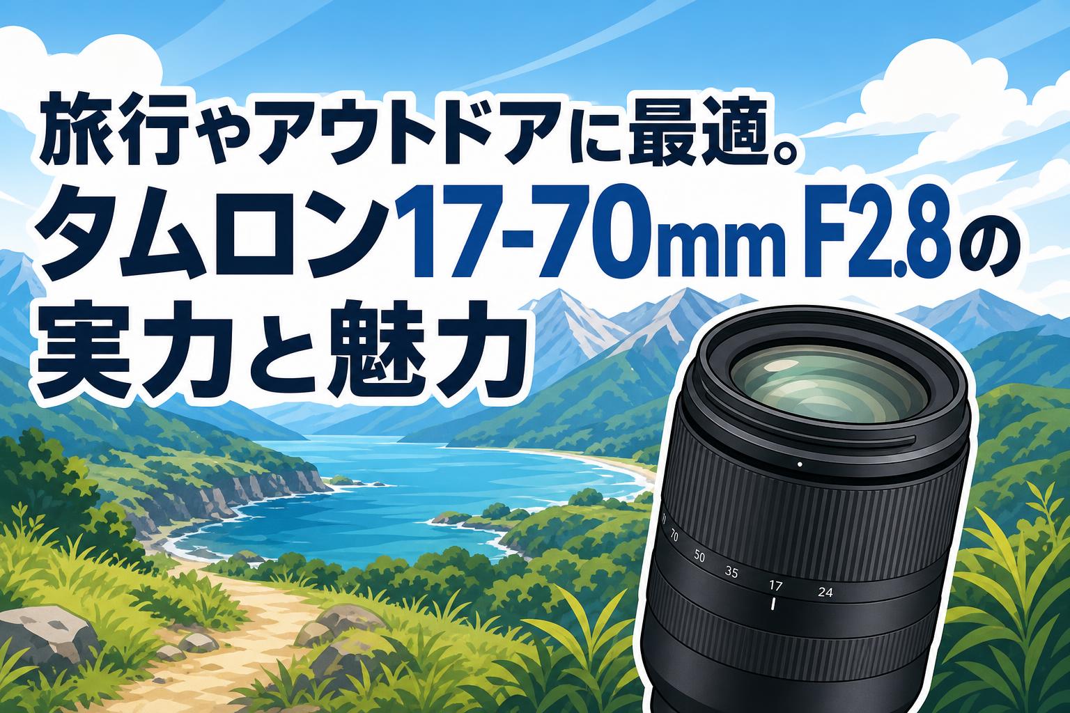 旅行やアウトドアに最適。タムロン17-70mm F2.8の実力と魅力 | PANDA