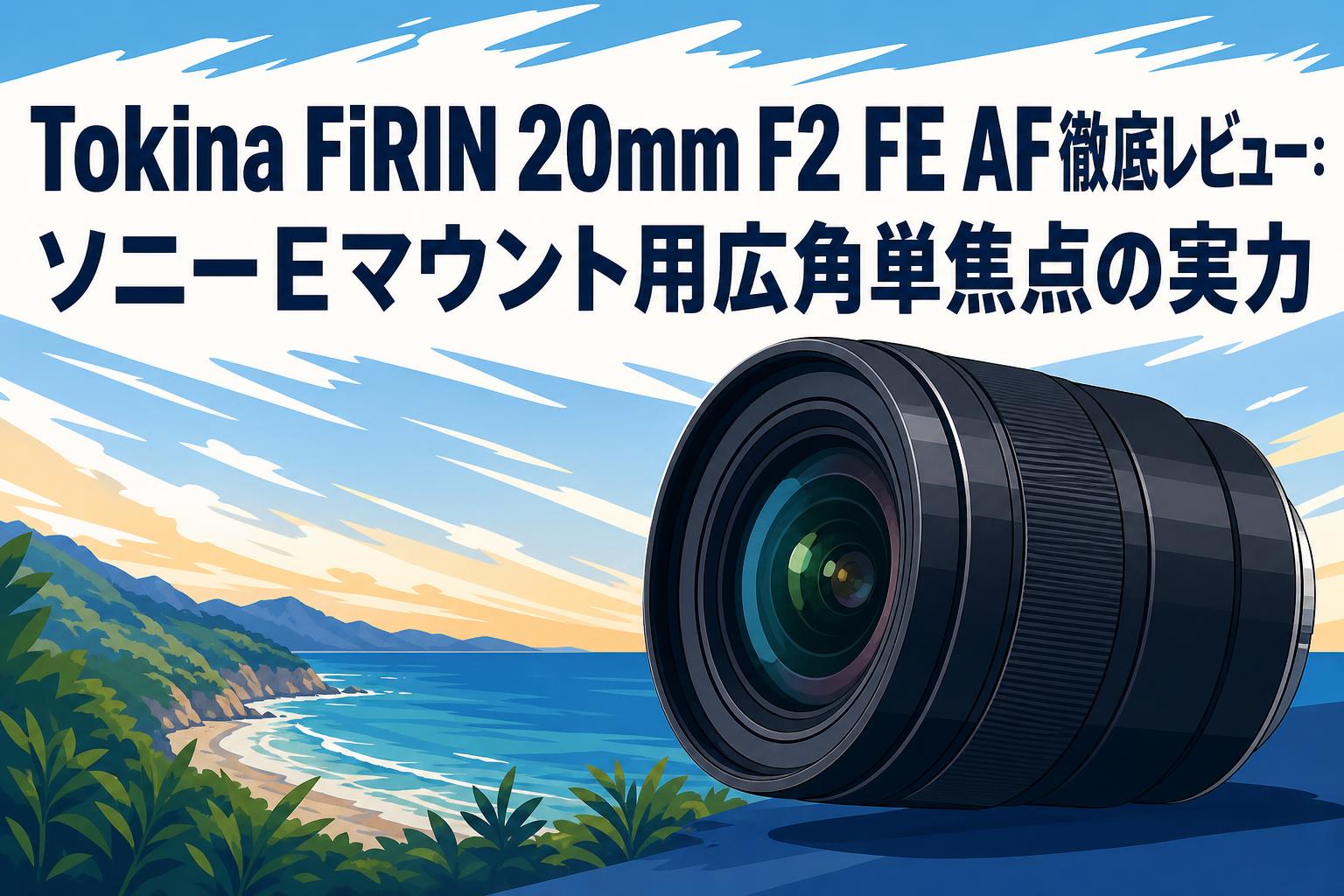 Tokina FiRIN 20mm F2 FE AF徹底レビュー：ソニーEマウント用広角単