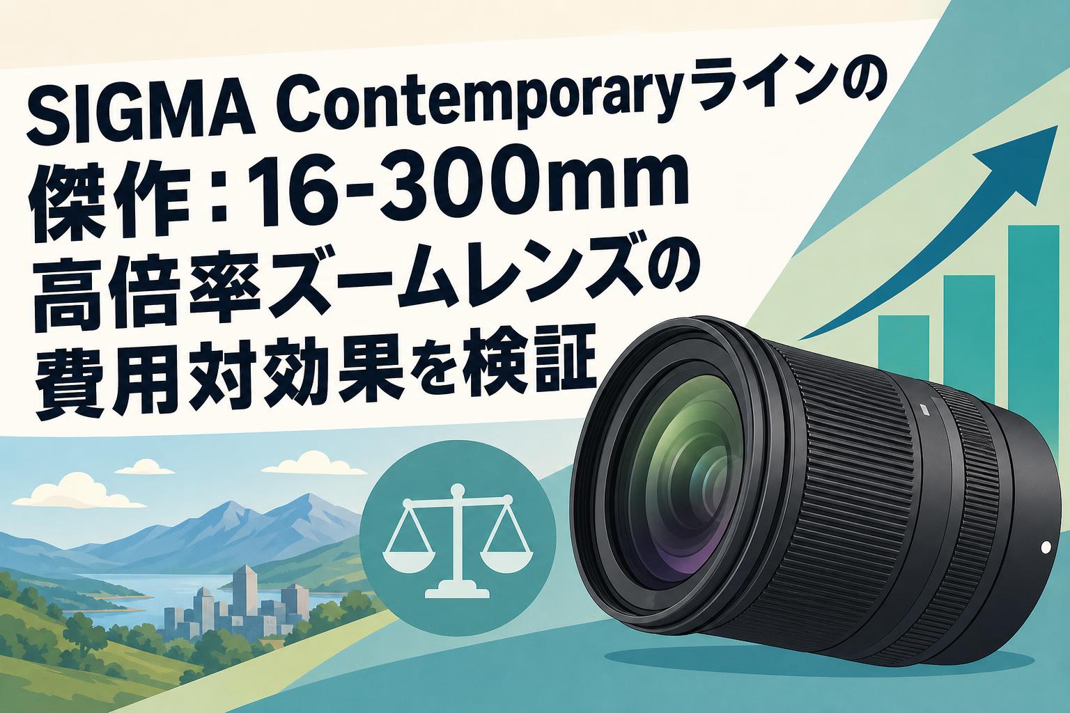 SIGMA Contemporaryラインの傑作：16-300mm高倍率ズームレンズの費用対