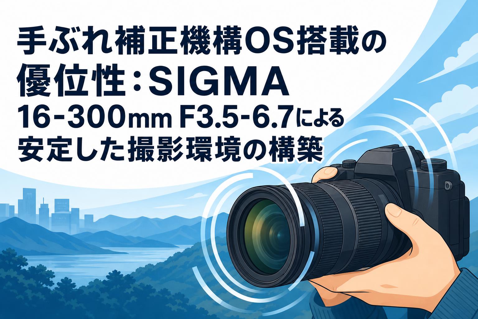 手ぶれ補正機構OS搭載の優位性：SIGMA 16-300mm F3.5-6.7による安定