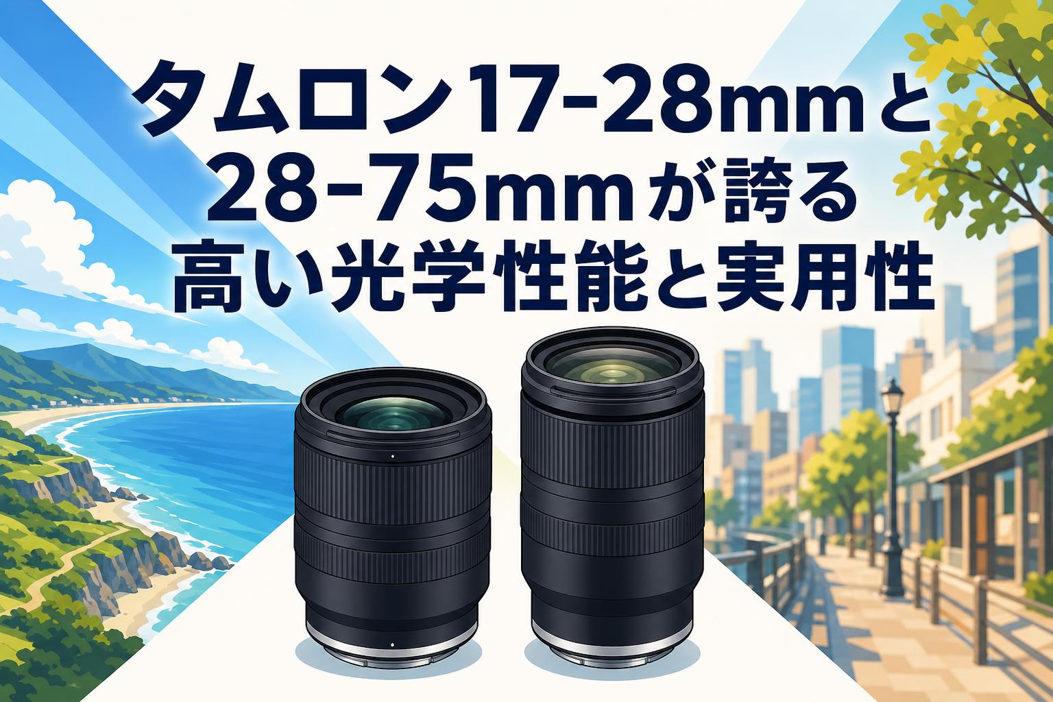 タムロン17-28mmと28-75mmが誇る高い光学性能と実用性 | PANDA TIMES