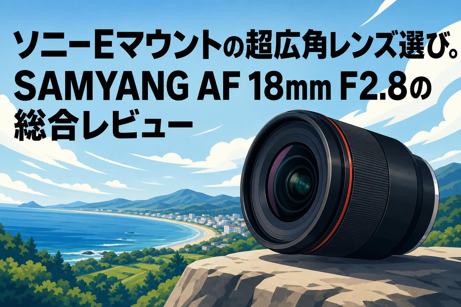 ソニーEマウントの超広角レンズ選び。SAMYANG AF 18mm F2.8の総合