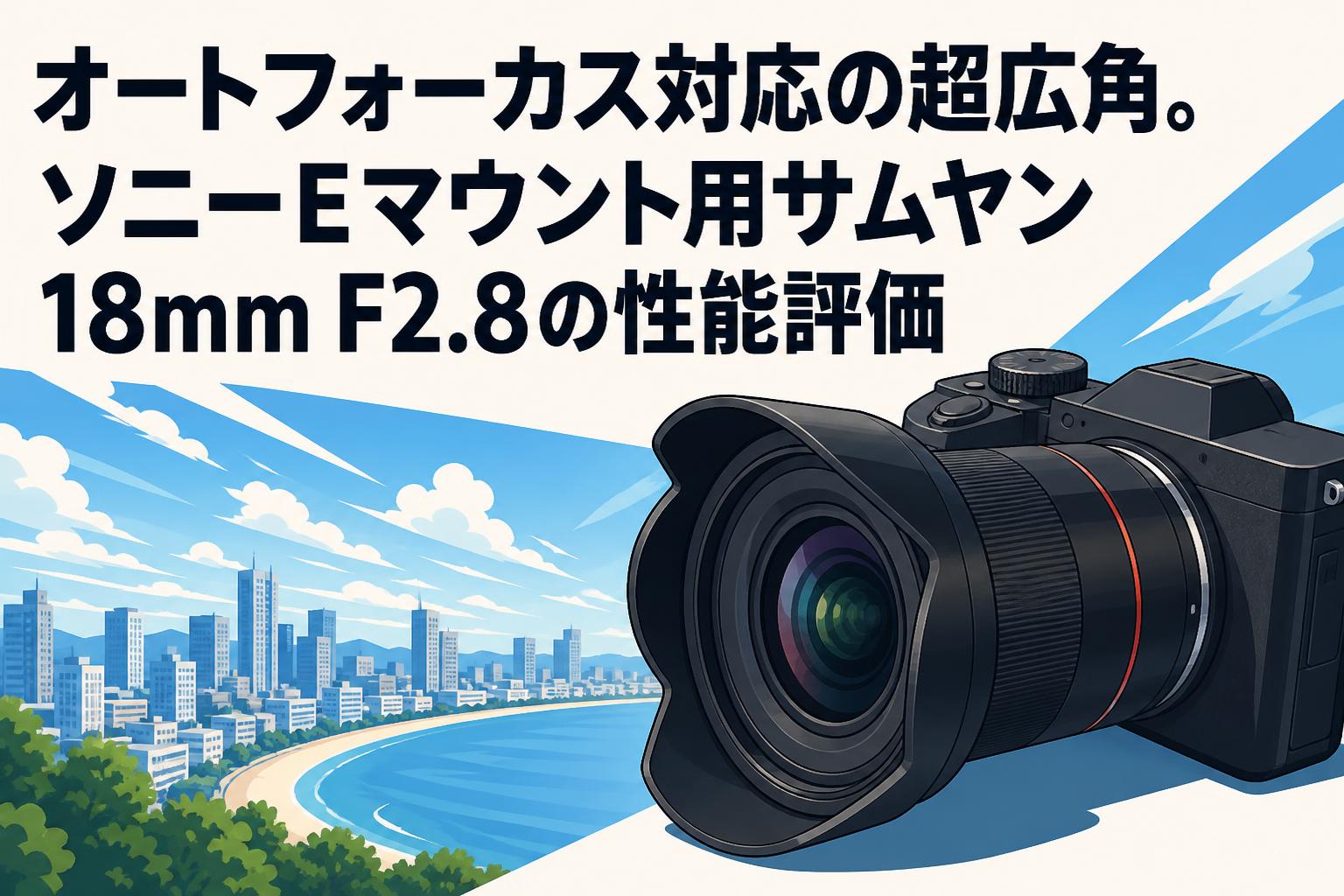 超広角　samyang  AF18 F2.8 αEマウントフルサイズレンズ Amazon.co.jp: Samyang AF 18mm F2.8 オートフォーカス フルフレーム
