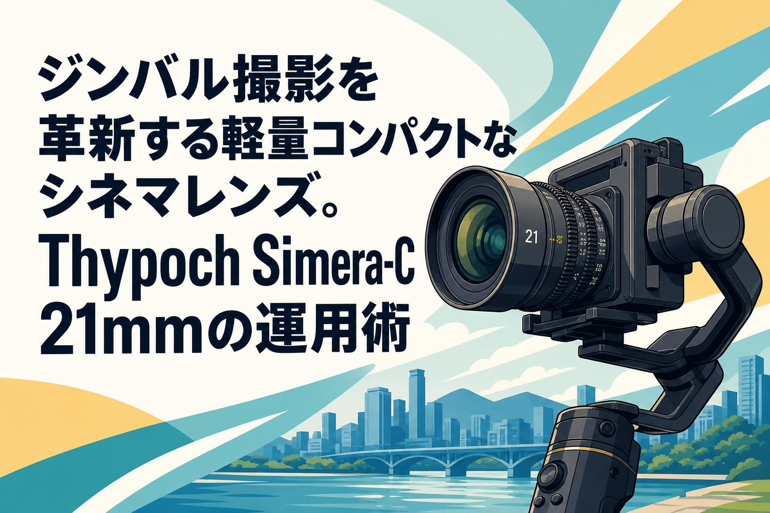 T*y様 FUJIFILM X-H2 シネマレンズ ジンバル フォローフォーカス ジンバル撮影を革新する軽量コンパクトなシネマレンズ。Thypoch Simera