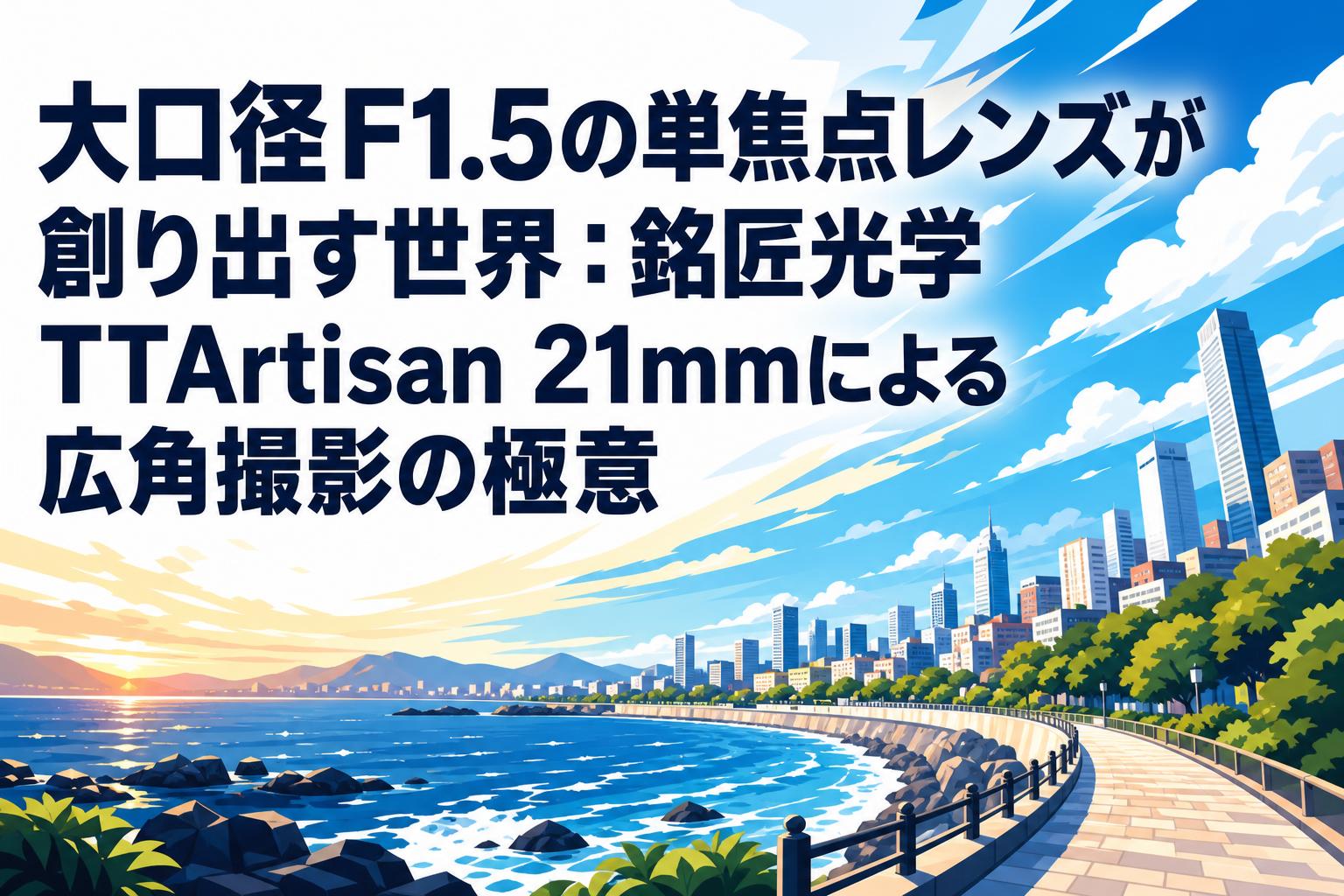 大口径F1.5の単焦点レンズが創り出す世界：銘匠光学 TTArtisan 21mm