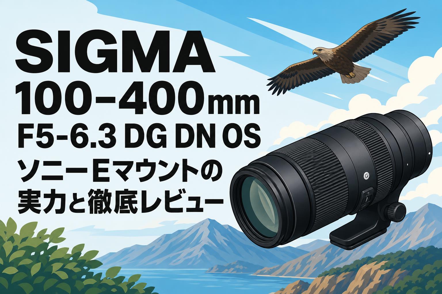 SIGMA 100-400mm F5-6.3 DG DN OS ソニーEマウントの実力と徹底