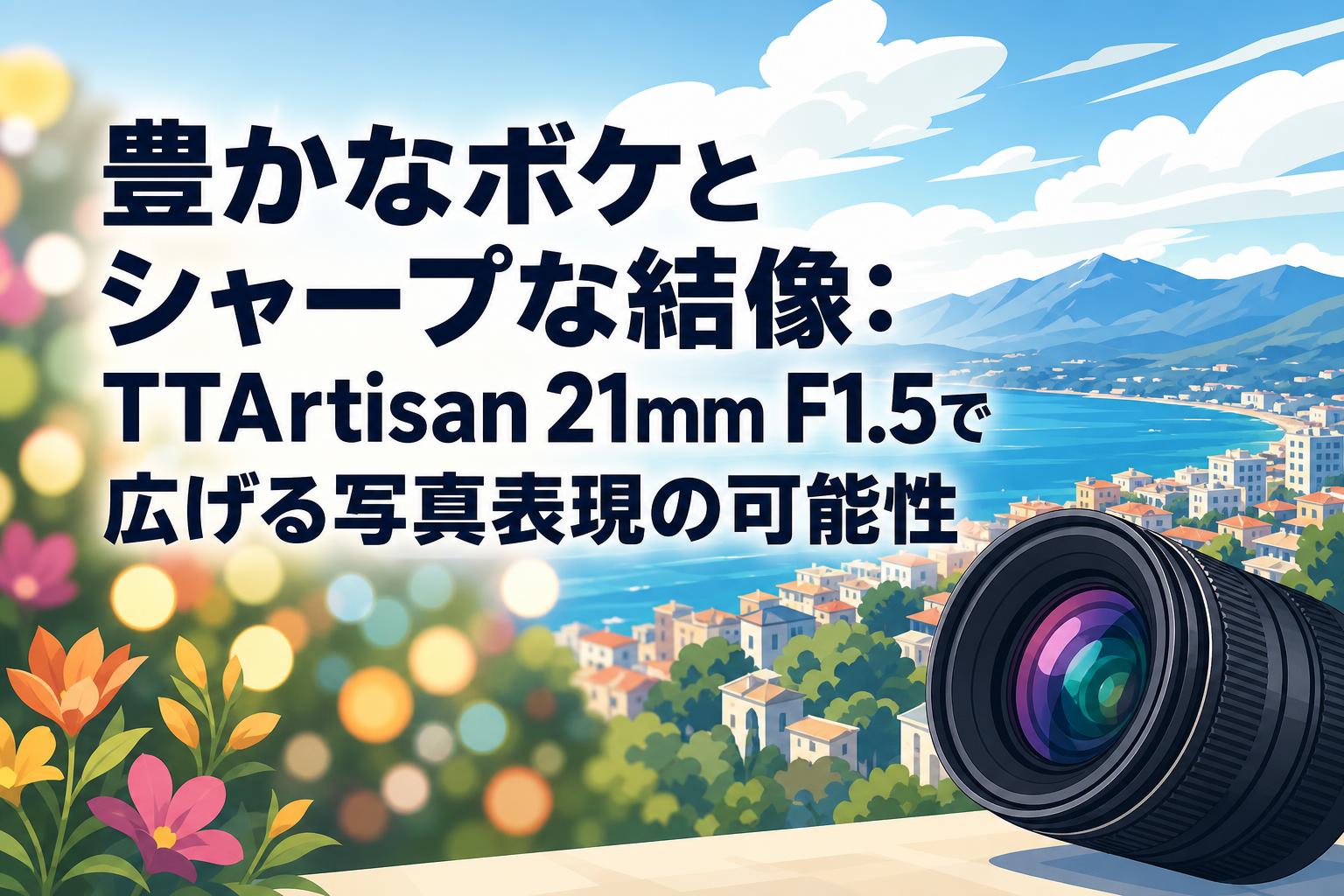21点おまとめ分出品 豊かなボケとシャープな結像：TTArtisan 21mm F1.5で広げる写真表現の