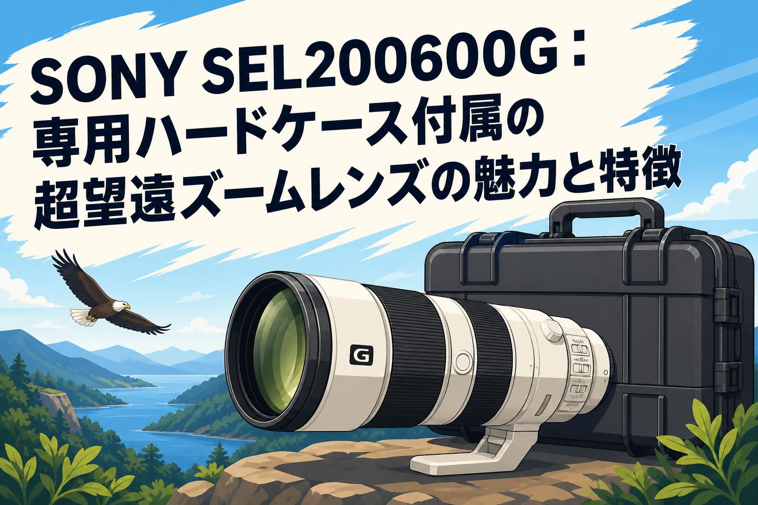 レンズ(ズーム) Sony sel200600g SONY SEL200600G：専用ハードケース付属の超望遠ズームレンズの魅力と