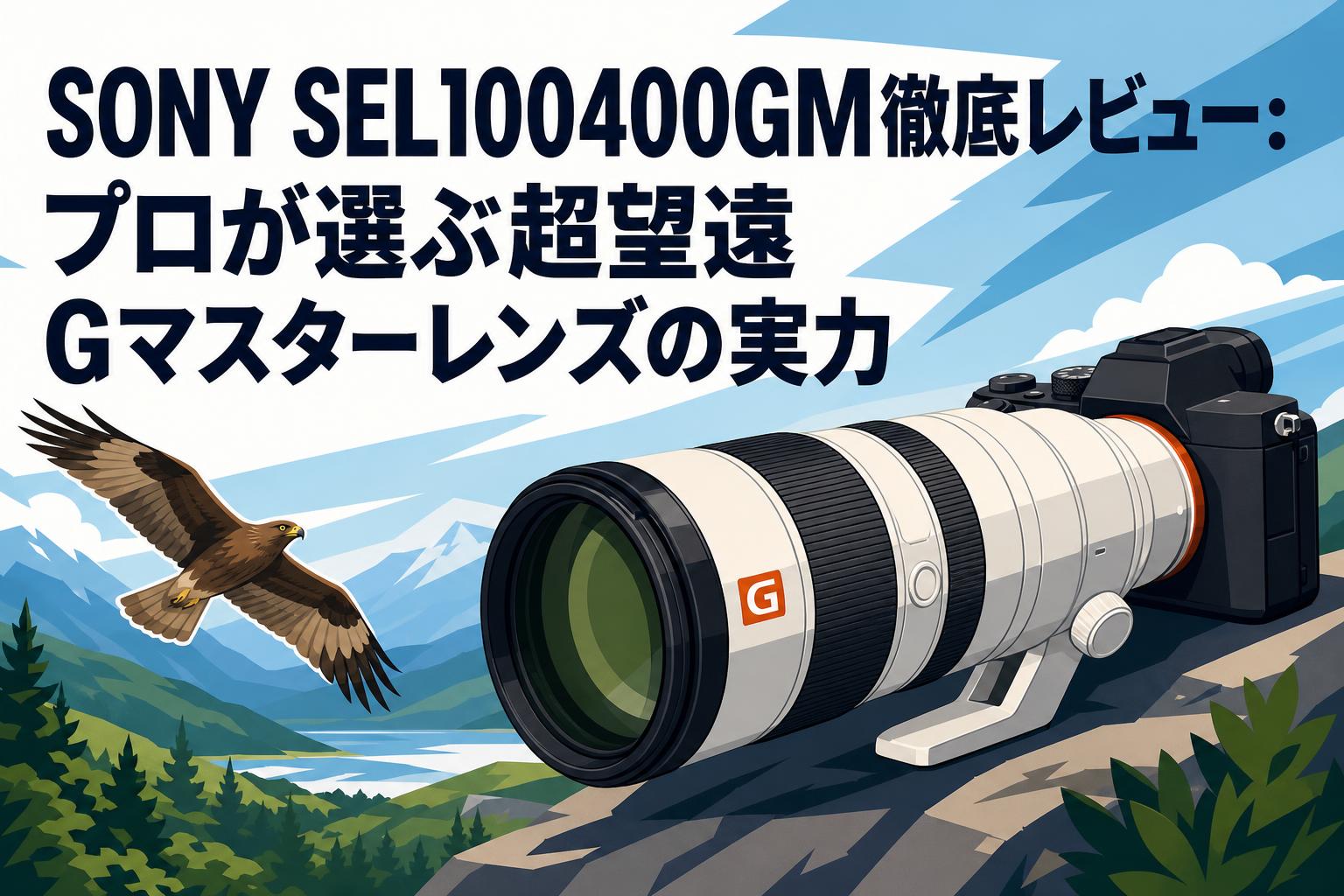 SONY SEL100400GM徹底レビュー：プロが選ぶ超望遠Gマスターレンズの