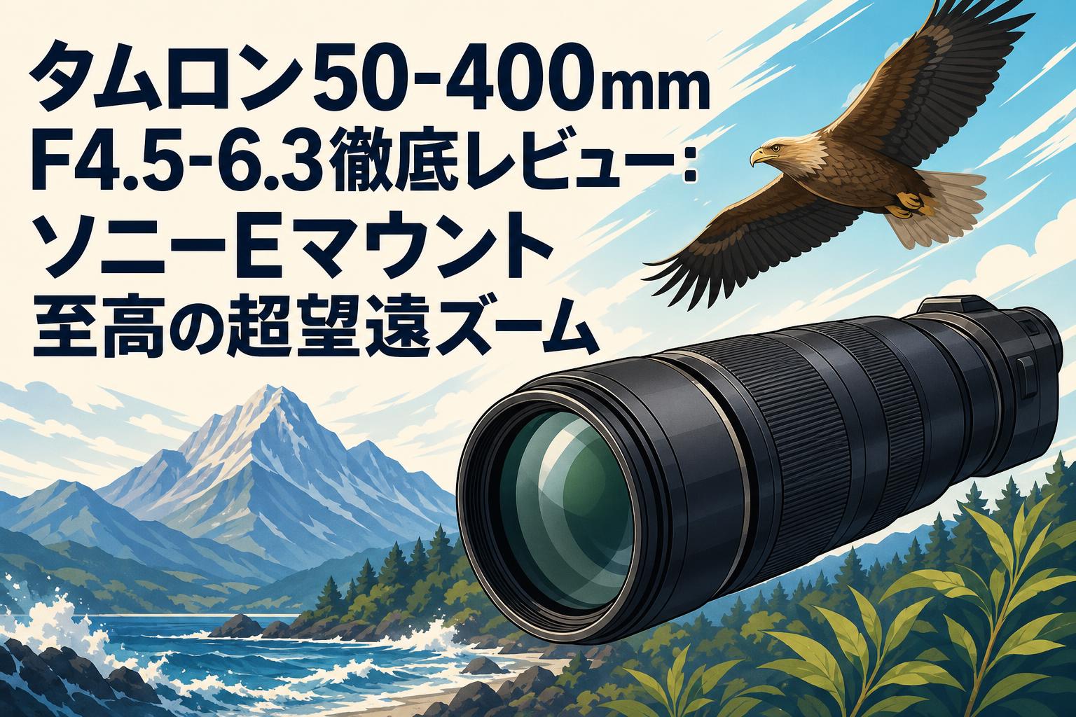 タムロン50-400mm F4.5-6.3徹底レビュー：ソニーEマウント至高の超望遠