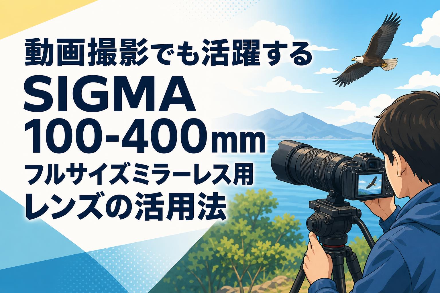 動画撮影でも活躍するSIGMA 100-400mmフルサイズミラーレス用レンズの