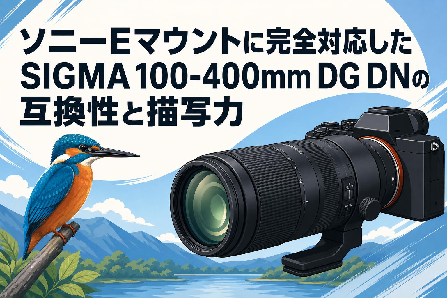 ソニーEマウントに完全対応したSIGMA 100-400mm DG DNの互換性と描写力