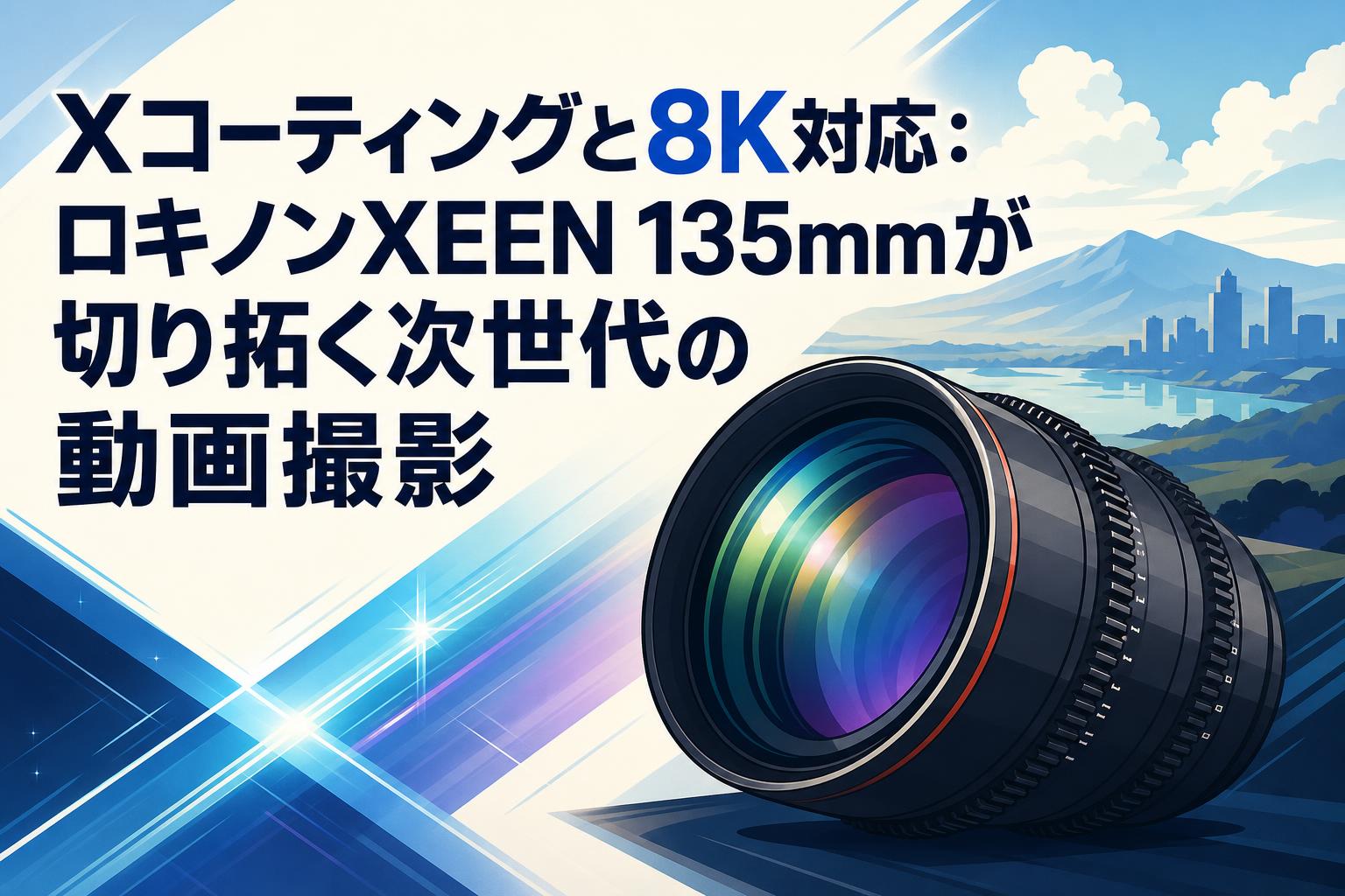Xコーティングと8K対応：ロキノンXEEN 135mmが切り拓く次世代の動画