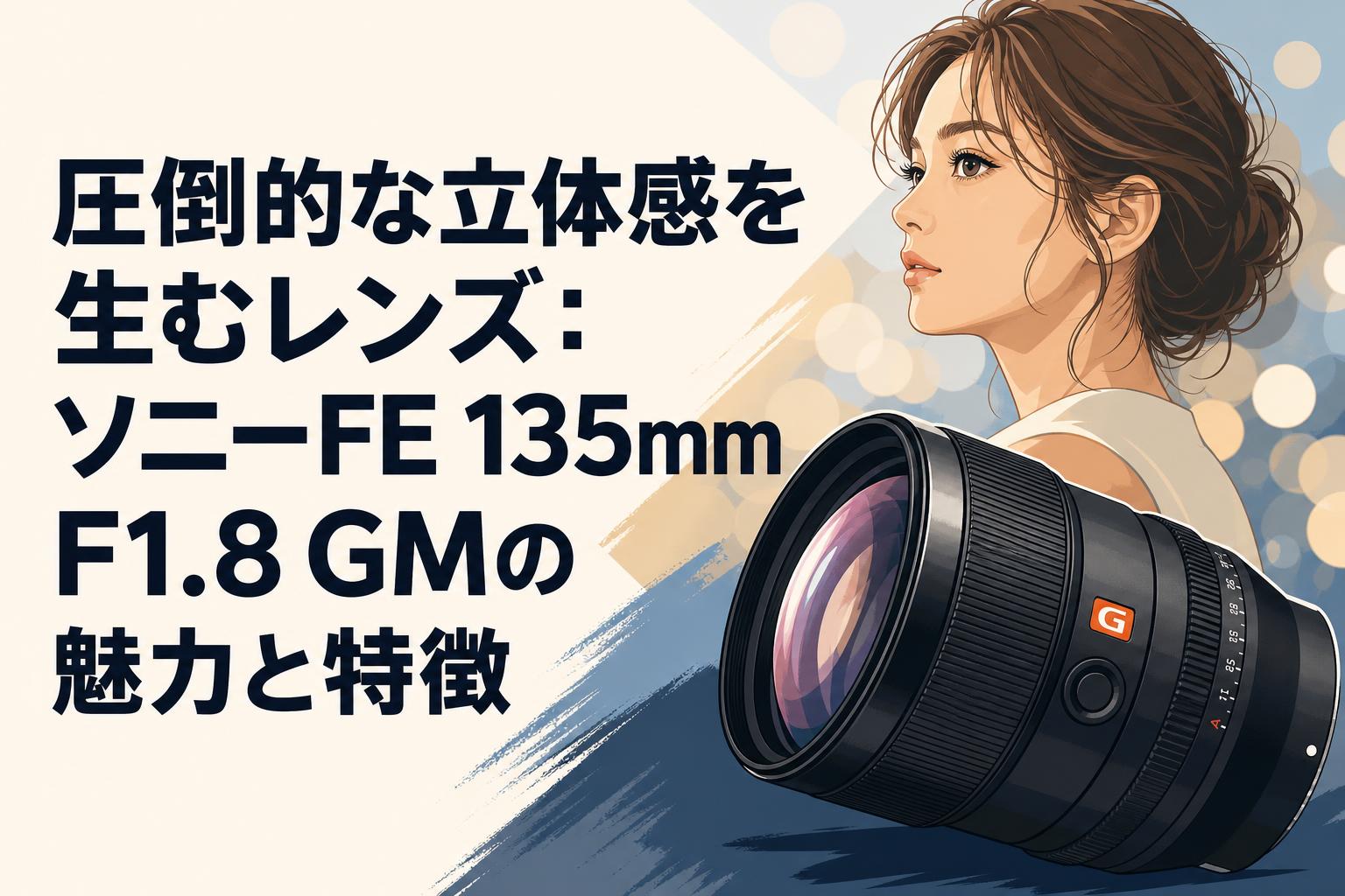 SONY FE 135mm F1.8 GM 使用回数　約50回 圧倒的な立体感を生むレンズ：ソニーFE 135mm F1.8 GMの魅力と特徴