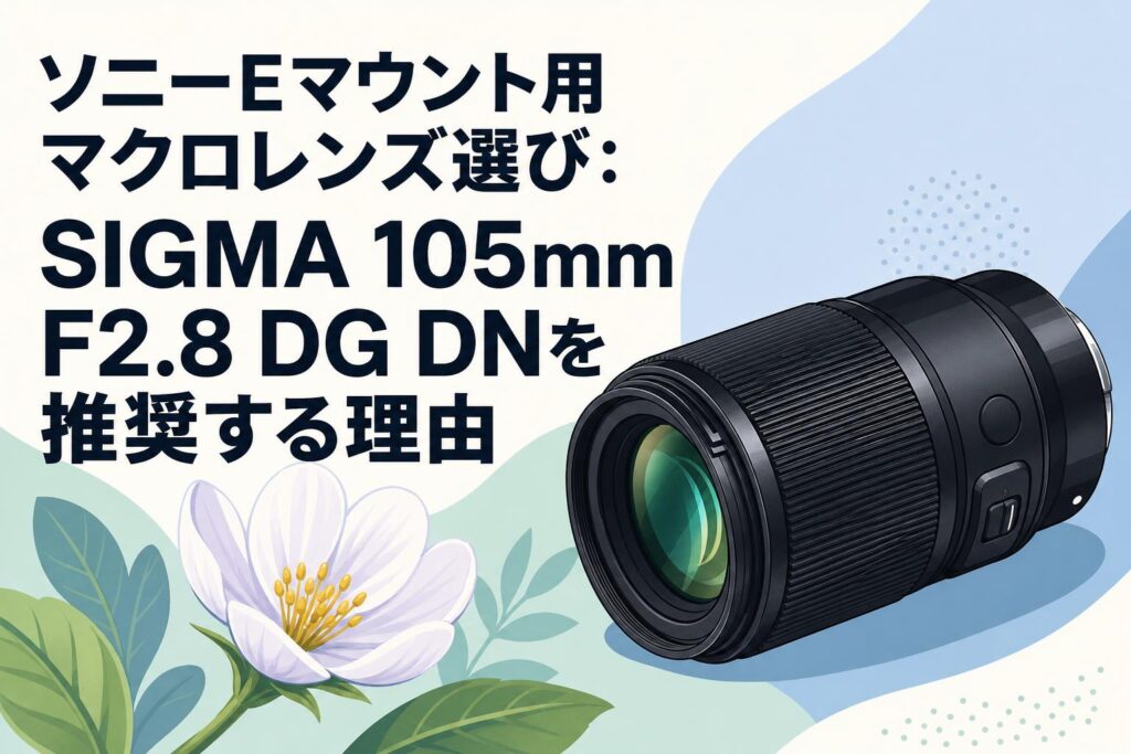 ♥︎◇高性能単焦点レンズ♪ ◇SIGMA 105mm F2.8 SONY 105mm F2.8 DG DN MACRO | レンズ | Sigma