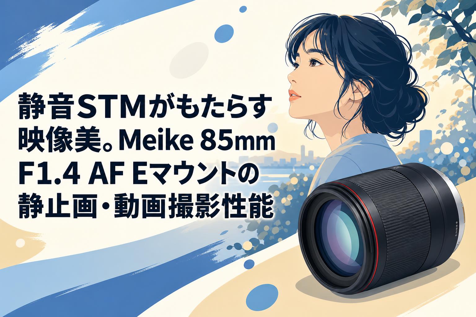 静音STMがもたらす映像美。Meike 85mm F1.4 AF Eマウントの静止画