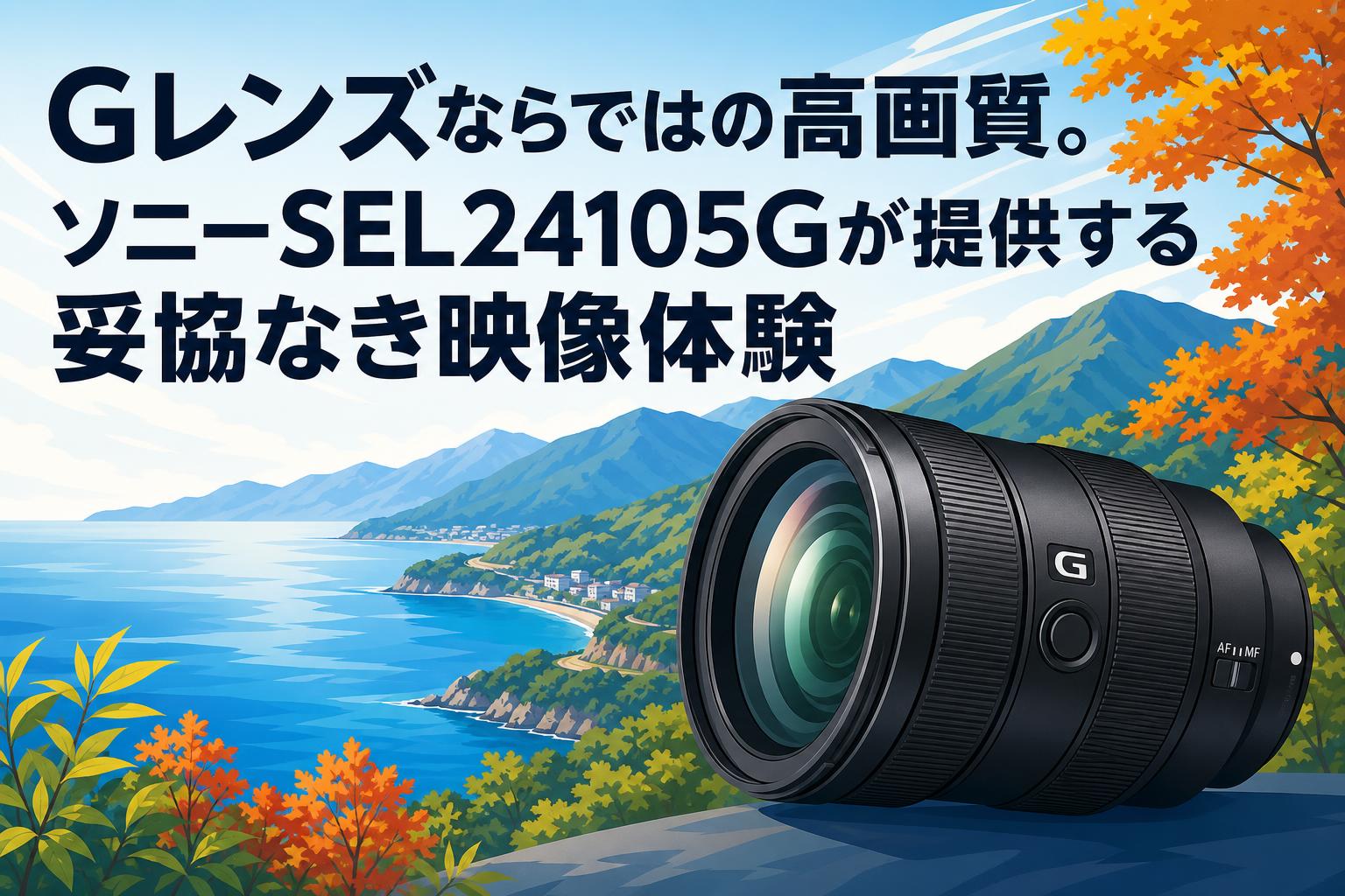 Gレンズならではの高画質。ソニーSEL24105Gが提供する妥協なき映像体験 Gレンズならではの高画質。ソニーSEL24105Gが提供する妥協なき映像体験