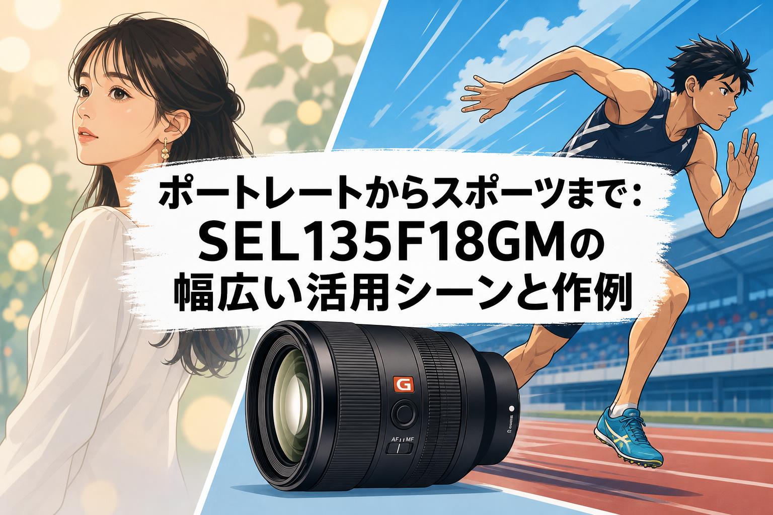 ポートレートからスポーツまで：SEL135F18GMの幅広い活用シーンと作例