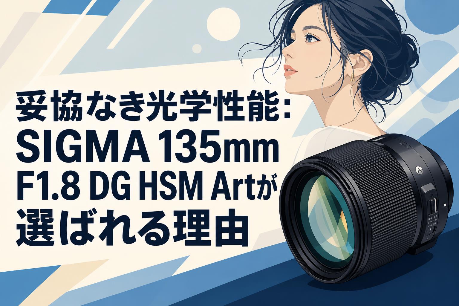 妥協なき光学性能：SIGMA 135mm F1.8 DG HSM Artが選ばれる理由