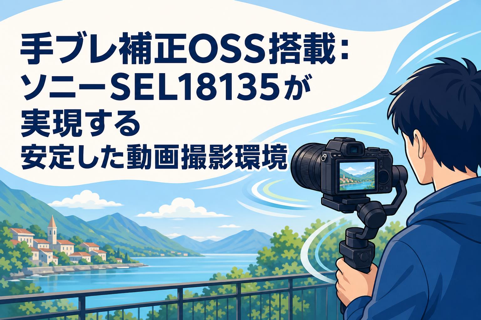手ブレ補正OSS搭載：ソニーSEL18135が実現する安定した動画撮影環境