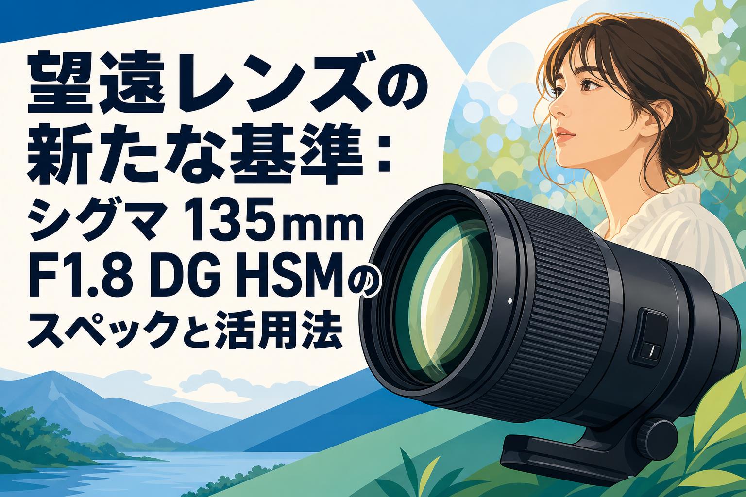 望遠レンズの新たな基準：シグマ 135mm F1.8 DG HSMのスペックと活用法