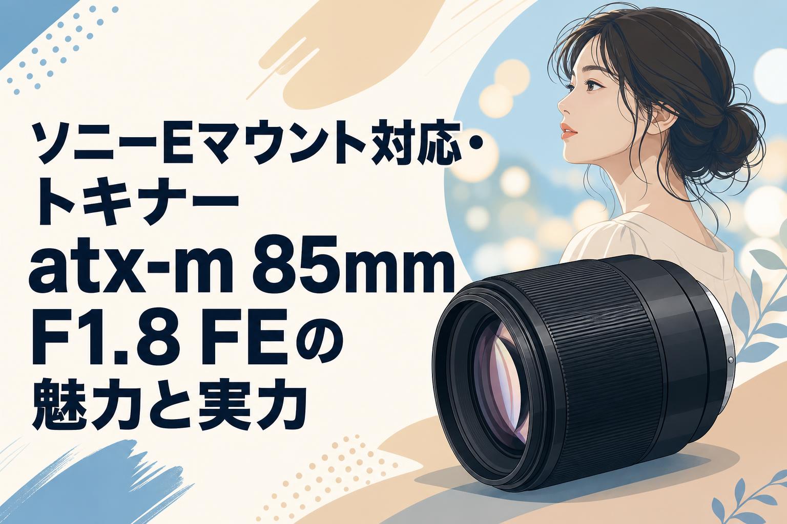 専用　Tokina 交換レンズ ソニーEマウント用 ATX-M 85mmF1.8 Tokina atx-m 85mm F1.8 FE PLUS ソニーEマウント 買取価格｜フジヤカメラ