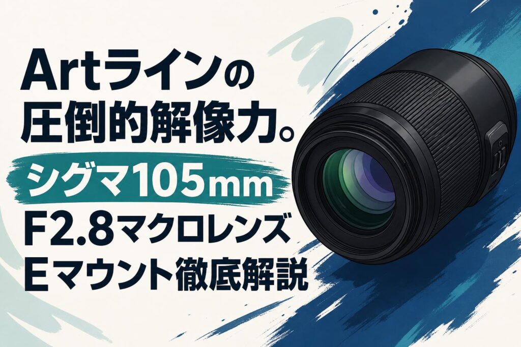 Artラインの圧倒的解像力。シグマ105mm F2.8マクロレンズEマウント徹底 Artラインの圧倒的解像力。シグマ105mm F2.8マクロレンズEマウント徹底