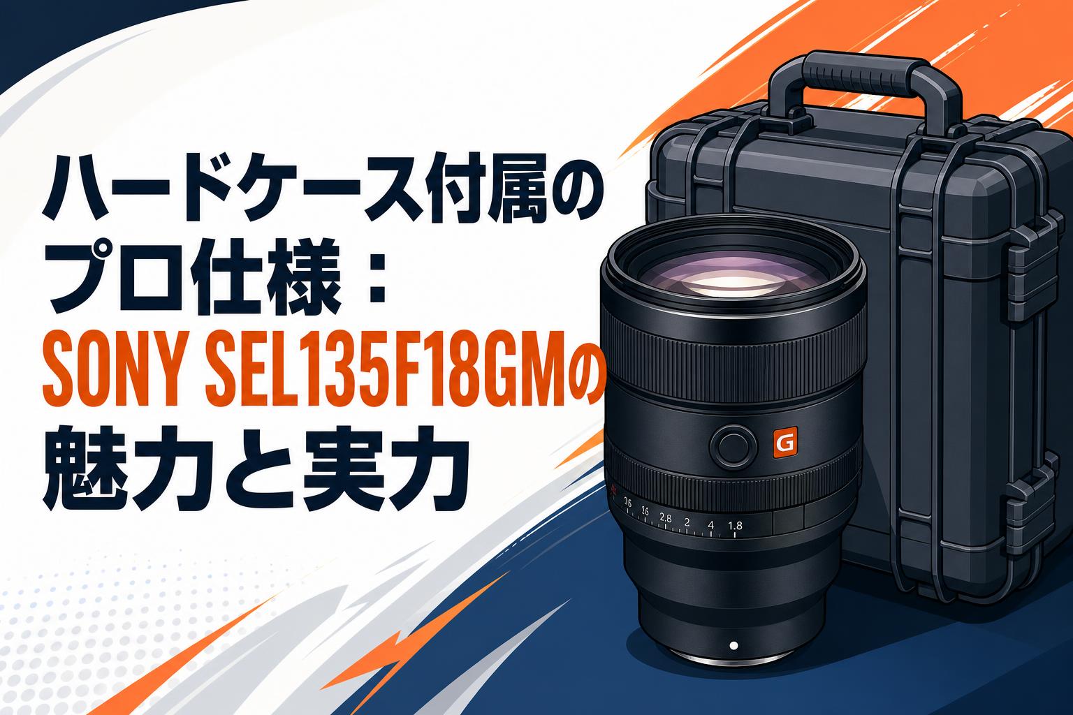 ハードケース付属のプロ仕様：SONY SEL135F18GMの魅力と実力 | PANDA