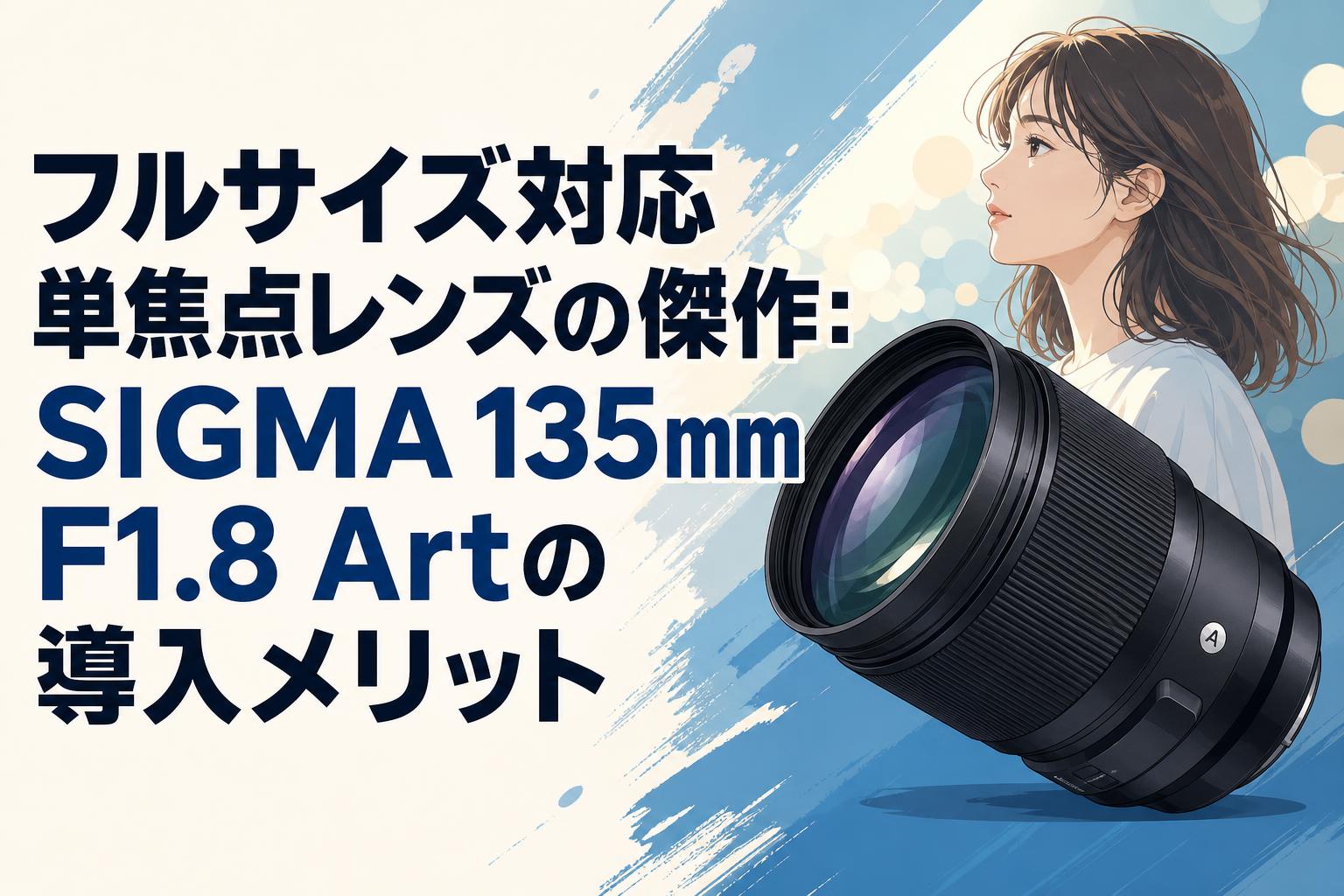 フルサイズ対応単焦点レンズの傑作：SIGMA 135mm F1.8 Artの導入