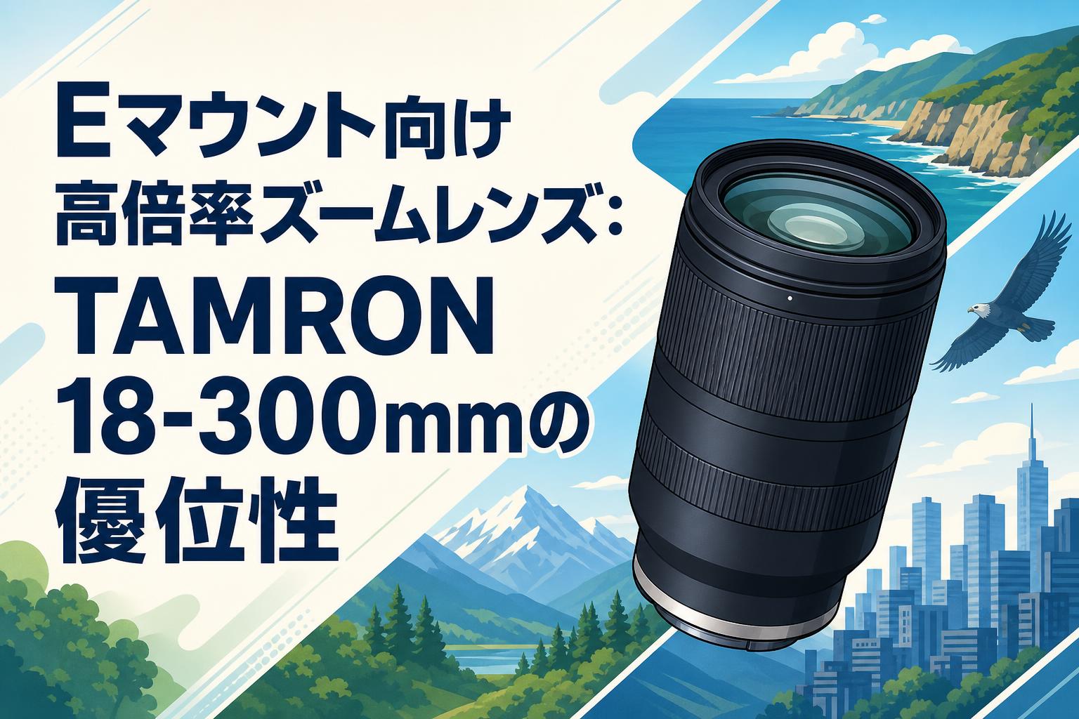 Eマウント向け高倍率ズームレンズ：TAMRON 18-300mmの優位性 | PANDA