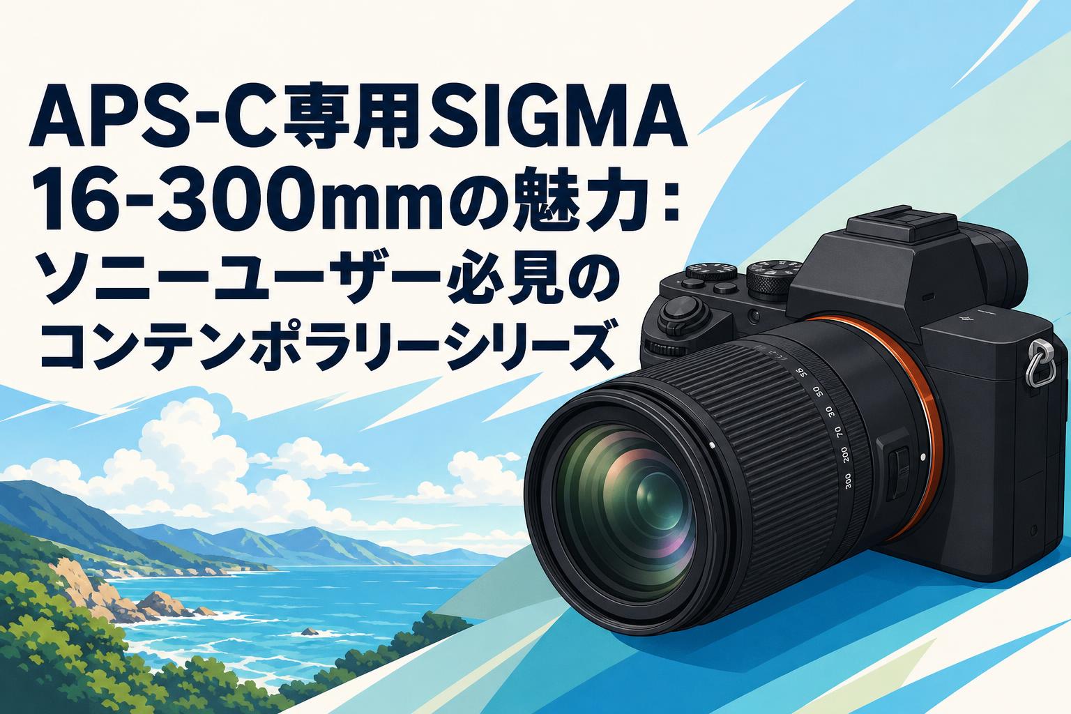 Pesuさま専用！ APS-C専用SIGMA 16-300mmの魅力：ソニーユーザー必見の