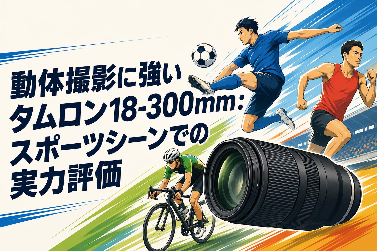 動体撮影に強いタムロン18-300mm：スポーツシーンでの実力評価 | PANDA