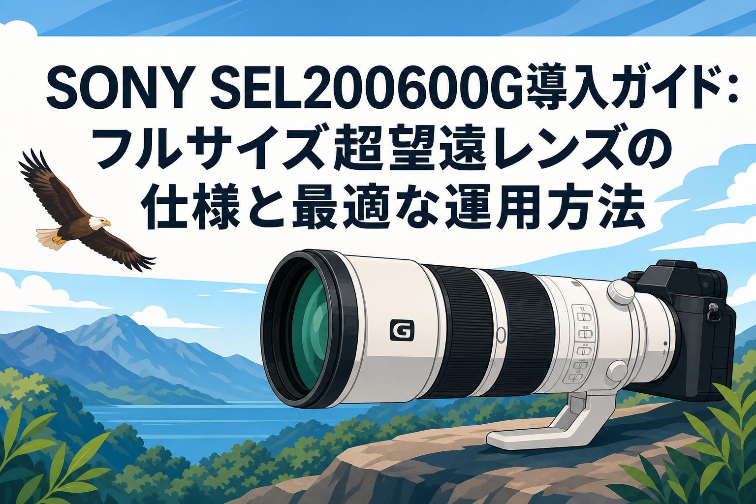 SONY SEL200600G導入ガイド：フルサイズ超望遠レンズの仕様と最適な